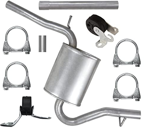 Polmo Mitteltopf Auspuff für A4 B6 B7 2.0