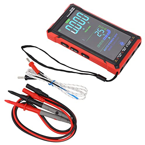 Digital Universal Meter, 622B Touch Controlled Ultra Large Screen Multimeter, Intelligent Anti Burn, for Fully Automatic Electricians, Rechargeable, High Accuracy, Non Burning Tester