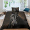 CKSEKD Dark Horse Bettwäsche Kissenbezug Mustang Bettdeckenbezug Luxuriös Bettbezug Wärme Steppdeckenbezug Set Komfortabel Bed Linen Sets Für Jungen Und Mädchen Single（135x200cm）