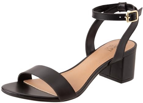 Comfort Plus Damen Walsh Blockabsatz Kleid Sandalen, Schwarz, 39 EU