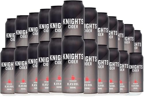 Knights Cider Premium Multi-pack, 24 x 500ml Cans