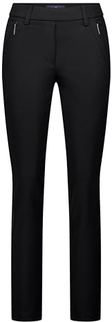 Atelier GARDEUR Damen Hose Schwarz(1099)(Herstellergröße: 46L)