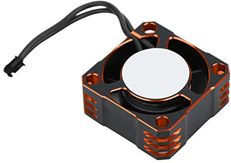 RC-Lüfter, Aluminium-Lüfter, 25 X 25 Mm, 32.000 U/min, Elektronischer Drehzahlregler, Starker Metalllüfter, Wärmeableitung, Kühlkörper, 5–8,4 V, ESC-Lüfter für Fernbedienungen Im