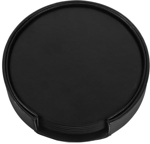 MUSISALY Untersetzer-Set Aus Leder Für Tassen Und Gläser Tischschutz-untersetzer rutschfest Und Langlebig Für Schreibtisch Und Accessoires