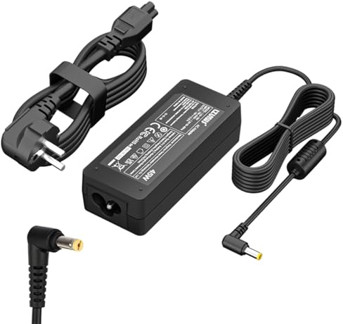 45W 19V 2.37A Laptop Netzteil 5.5×1.7mm für Acer Aspire 1 3 5 Spin Swift TravelMate Ersatz für ADP-45HE B A13-045N2A PA-1450-26 KP.04503.002 LZUMWS Notebook Ladegerät Chromebook