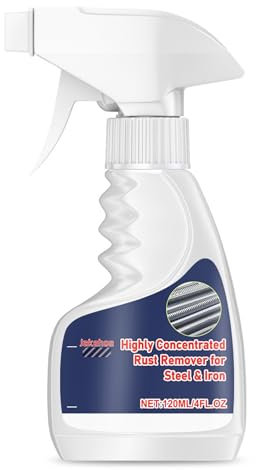 Metal Rust Remover, Hohe Konzentration Rust Remover Für Edelstahl & Metall, Entfernt Effektiv Rost Von Metalloberflächen, Rostentferner Metall Edelstahlreiniger, Schutz & Verlängerung Der Lebensdauer
