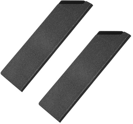M METERXITY 2-Pack Knife Cover Sleeves, 7.3 Universal Knife Guards ABS Knife Sheath Wear Resistance Lined Knife Protectors for Home Kitchen Knives/Cleaver Bread Knives[Black]