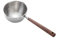 Casseruola con manico in legno, in acciaio inox, perfetta per riscaldare il sugo (M lungo)