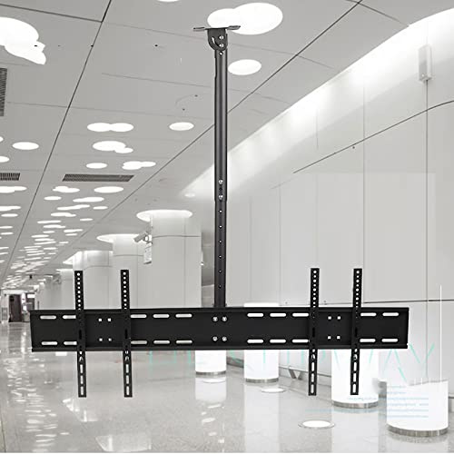 GAOFEMZ Adjustable Ceiling TV Wall Mount Bracket, Hanging Tilt Swivel 360 Rotation Full Motion TV Pole Mount, Fits Most 14-40 Inch TVs (2.5)