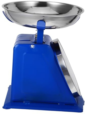 STOBAZA 10kg Balance De Cuisine Mécanique Analogique Pour Viande Et Ingrédients Liquides Avec Bol Amovible