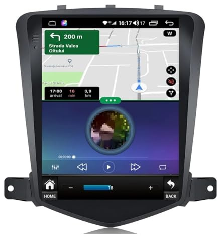 CarPlay Android-Radio für Chevrolet für Cruze für Cross (2008–2013) für mit 9,7-Zoll-Bildschirm GPS-Navigation und Multimedia-Funktionen(4-64GB Camera)