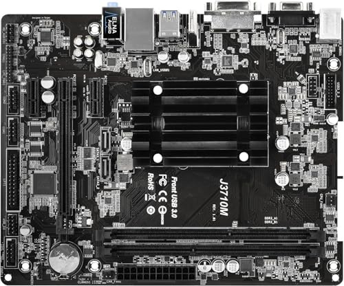 Carte mère Fit for ASROCK J3710 J3710M, processeur Intel, 16 Go de RAM DDR3 Express 2.0, Format Micro ATX, HDMI, USB 3.1