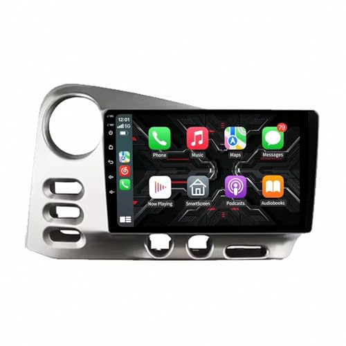Carplay Android Auto Screen for PONTIAC Vibe 2003 2004 Mirror Link, Voice Assistant, Live Navigation, Touchscreen, Bluetooth Voice Control Car Audio, 8 Core 8G+256G