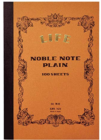ライフ Life Notizbuch Noble Notizbuch Uni B6 N29