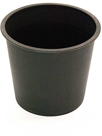 Elegant Einrichten Kunststoffeinsatz rund konisch D42xH38cm schwarz
