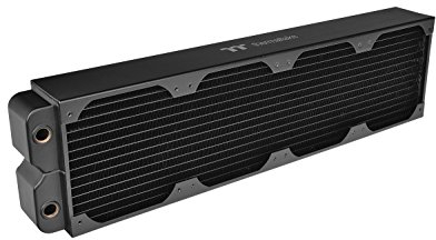 Thermaltake Pacific CL480 - Radiador de cobre de alto rendimiento 480 mm, color negro