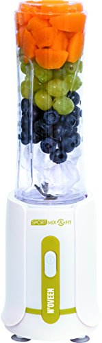 Noveen Mini Blender Smoothie Maker Blender 300 W avec 2 bouteilles vert