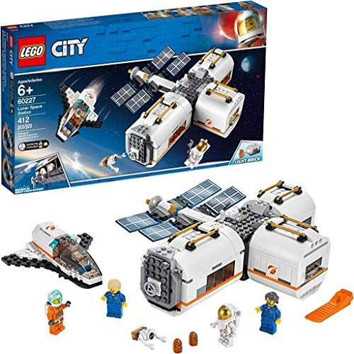 LEGO® -La Station Spatiale Lunaire City Jeux de Construction, 60227, Multicolore