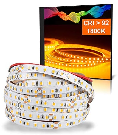 Mextronic Metronic LED-Strip/LED-Streifen Bernstein: Warmweiß, 24V, 72W, 1.800K, IP20, 5 Meter