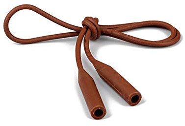 Brillenband aus Silikon für Brillenkette, Umhängeband zum Lesen Gr. Einheitsgröße, braun