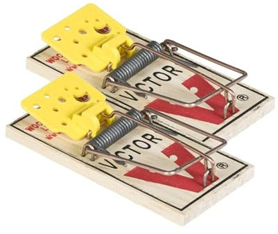 PROTECT HOME - Trampa para Ratas Grande, Madera y Acero, efectiva y Limpia. Calidad Victor
