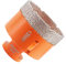 BGTEC Diamond Drill Bit Tile Hole Saw 60mm with M14 Thread for Porcelain Ceramic Tile Granite Marble Masonry Granite Stone Vacuum Brazed Bit 60mm Length