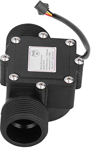 Industrieller Durchflusssensor YF-DN32, G1.25-Zoll-Kunststoff-Wasserdurchflussmesser, DC3-24-V-Hallsensor Innengewinde-Wasserzähler