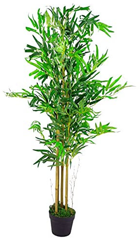 Leaf Design UK Realistic Artificial Bamboo Plants / Trees, 120cm