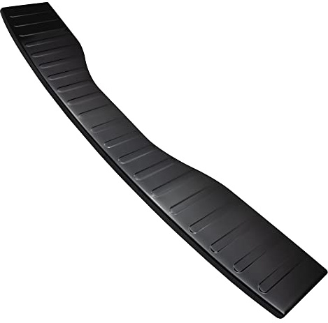 Aroba AR256-BL Edelstahl Schwarz Black Chrome Ladekantenschutz kompatibel mit Renault Megane Grandtour BJ. 7.2016-5.2020 passgenau Abkantung Farbe Schwarz-Anthrazit