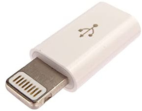 Adaptador Lightning a Micro B hembra