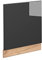 Vicco Frontblende Fame-Line, Anthrazit Hochglanz/Goldkraft Eiche, 60 cm ohne Arbeitsplatte