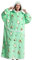 Queenshin Avocado Wearable Blanket Hoodie, Extra Long Oversized Sherpa Comfy Sweatshirt Robe for Adults Women Men, Warm Cozy Animal Hooded Body