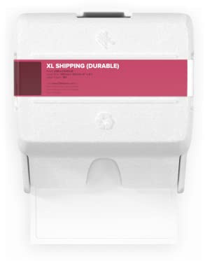 Zebra - ZSB Shipping Labels for Thermal Label Printer | XL Durable Shipping Label Printer Cartridge - ZSB-LC101DUR - 4x6 inch (190 Labels in Cartridge) | Compatible with ZSB-DP14 4-inch Label Printer