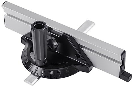 DOITOOL 1 Satz Schieberegel Für Die Tischkreissäge Zubehör Für Tischkreissägen Gehrungslehre Für Die Holzbearbeitung Gehrungslehre Mit Anschlag Lieferungen Aluminiumlegierung Präzision