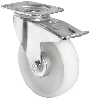 Polyamid Lenkrolle mit Feststeller 125 mm