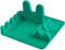 Cozihom Silicone Spoon Rest and Pot Lid Holder Stand for Kitchen Counter Top, Ladle/Spatula/Spoon/Tongs Holder, Food Grade Silicone, Heat Resistant, Anti-Slip BPA-Free, Green