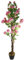 Leaf Design UK Realistischer künstlicher Blütenbaum, 150 cm, rosa Rose