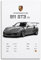 LADV 911 GT3 RS Stats Poster grau Rennsport Auto Dekorative Malerei Leinwand Wandkunst Bild 40 x 60 cm