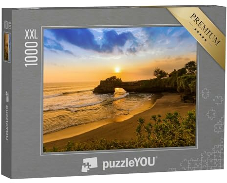 Puzzle 1000 Teile XXL „Tanah Lot, Bali, Indonesien“ – aus der Puzzle-Kollektion Bali