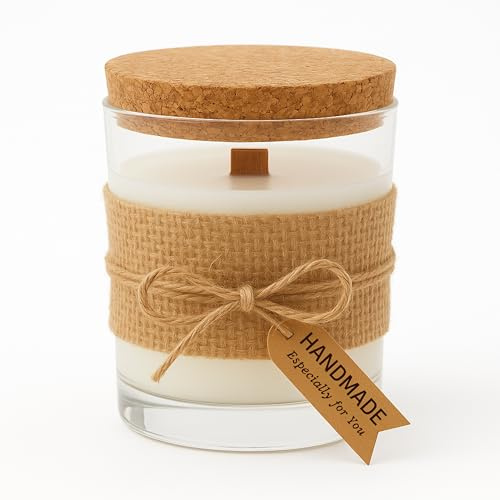 Sincero Home: Duftkerze, 450 g, natürliches Sojawachs, Limetten-Mango-Duft, Geschenkkerze, Ökologisch mit Holzdocht, Für Aromatherapie und Entspannung