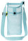 PATIKIL 22mmx13mm Water Bottle Bag, Mesh Portable Bottle Holder Carrier Adjustable Shoulder Strap for Sports Hiking Camping, Blue