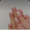 JUSTOTRY 24 Stück Gradient Pink Nägel Zum Aufkleben Kurz,Nude Mandel Press on Nails Einfarbig,Glossy Oval Kunstnägel Fake Nails Mittel,French Fingernägel Künstliche Nägel für Frauen