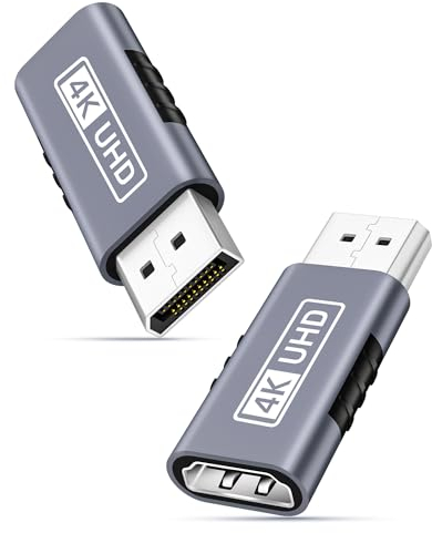BRV Explorer 4K Adaptateur DisplayPort vers HDMI (2-Pack)