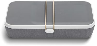 Orbitkey Nest V2 Portable Desk Organizer – Tech Accessory Storage with Wireless Charging – Travel Cable Organizer for Office, Home & Everyday Carry – Compact Case for Gadget & Essential (Ash)