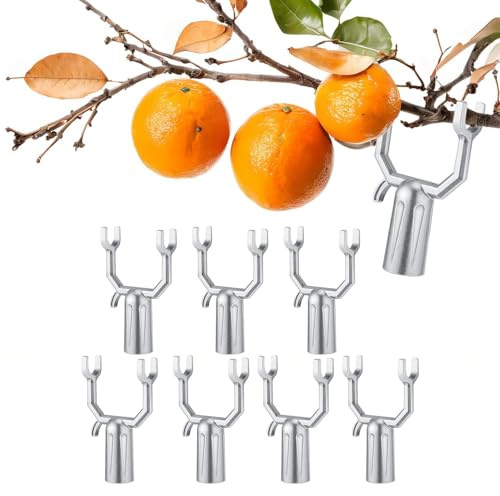 Sirseon Stützkrücke für Baumzweig, Baumzweigständer – 8 Krücken für Obstbäume, Gartenpfähle für Obstbäume für Weinberge, Obstgärten, schräge Bäume und