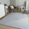 TT Home Wohnzimmer Teppich Esszimmer Kurzflor Boho Design Skandi Flauschig Unifarben, Farbe:Grau, Größe:240x340 cm