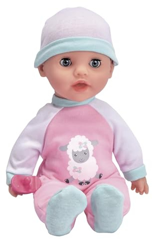 Simba Laura Little Patient 105140520 Soft Body Doll with 5-Piece Doctor's Accessories and Sound, Interactive Stethoscope, Sleeping Eyes, 30 cm, from 2 Years