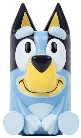 Paladone Bluey 3D-Figurenlampe mit Ton, offiziell lizenziertes LED-Nachtlicht, Schlafzimmerdekoration für Kinder, Kleinkinder, Vorschule, batteriebetrieben