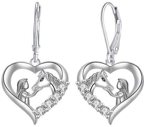 Yinsen Damen Hängend Ohrringe 925 Sterling Silber Ohrstecke für Schmuck Geschenke Damen Mama Freundin