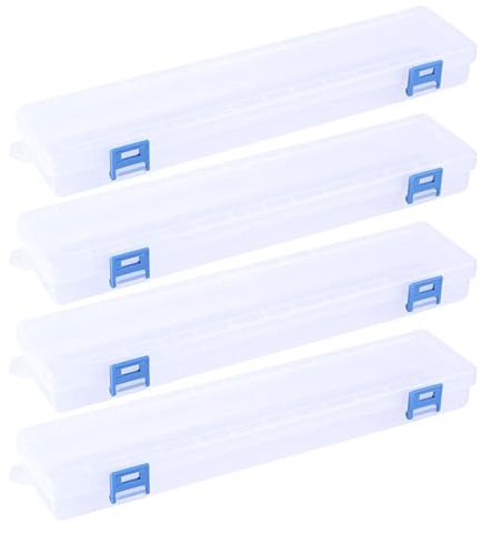 Alipis Boîte Rangement Peinture Portable en Plastique pour Étudiants, Petit Coffret de Calligraphie Léger pour DIY Art Painting et Organisateur pour Pinceaux Aquarelle